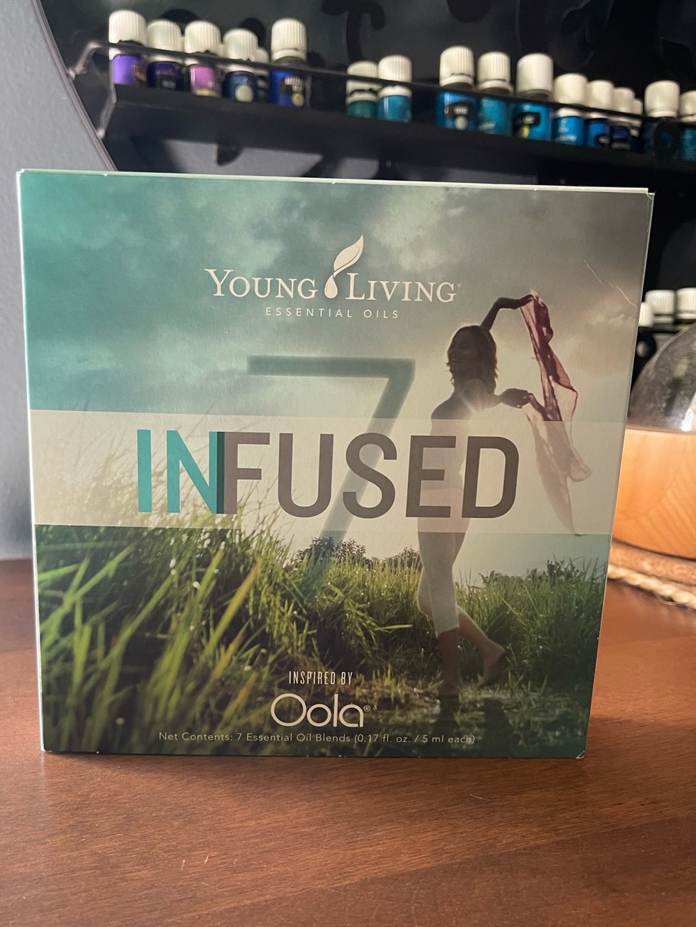 Young Living Oola Infused 7 essential oil box set
